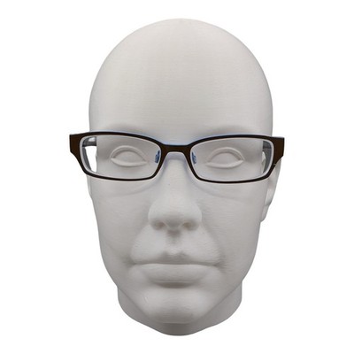 Bevel Macher 8548 Brown Blue Eyeglasses Frames Japan 51-18 Rectangular Womens
