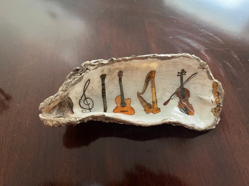 Decorative custom decoupaged shells - Music Instruments - Shell only | eBay