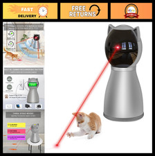 Interactive Rechargeable Laser Cat Toy - Motion Activated, Random Trajectory for