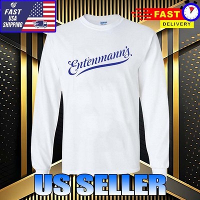 NEW SHIRT ENTENMANN'S POWDERED DONUTS LOGO LS T-SHIRT FUNNY UNISEX SIZE S-5XL