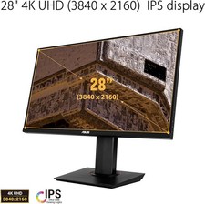 Asus TUF Gaming VG289Q 4K Monitor 28" UHD 3840x2160 IPS HDR10 Adaptive Sync