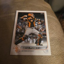 2022 Topps # 209 Buster Posey San Francisco Giants
