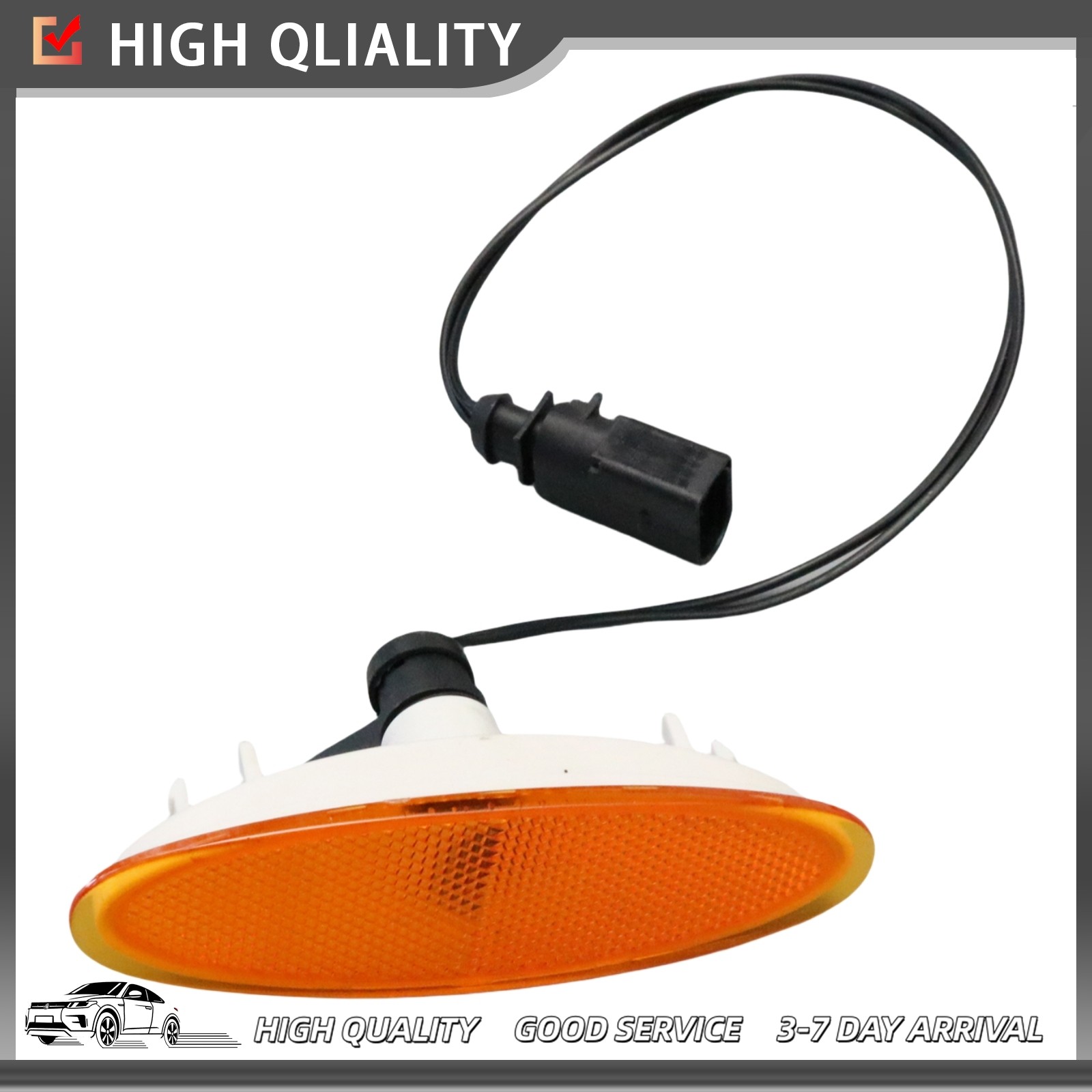 Front Bumper Left Right Side Marker Light for Bentley Continental GT GTC 04-2011