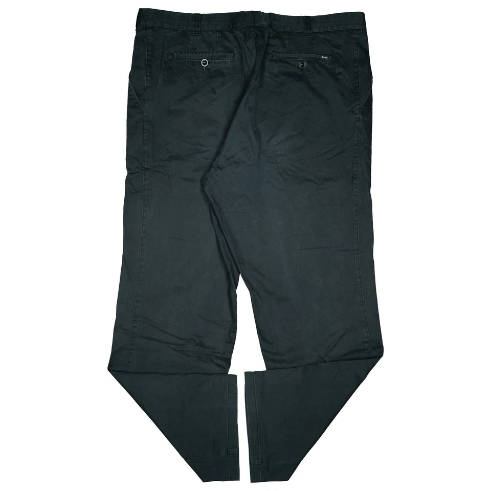 BRAX 58 L34 Jeans Hose schwarz Herren Stretch Ernesto Chino Stoff ÜGröße W42 XXL - Bild 4 von 4