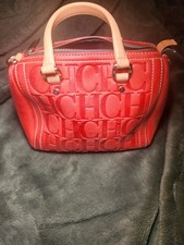 Carolina Herrera Mini Andy Speedy Leather Crossbody