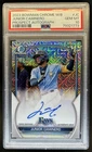 2023 Bowman Mega Box Junior Caminero Chrome Auto Refractor #BMA-JC PSA 10