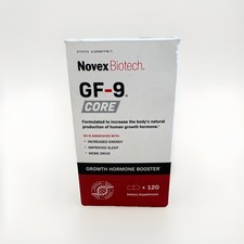 Novex Biotech GF-9 CORE GH Booster 120 Capsules - EXP 02/2027