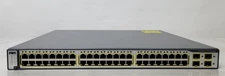 Cisco Catalyst 3750G 48 Port Gigabit Switch IOS 12.2 IPBaseK9 WS-C3750G-48TS-S