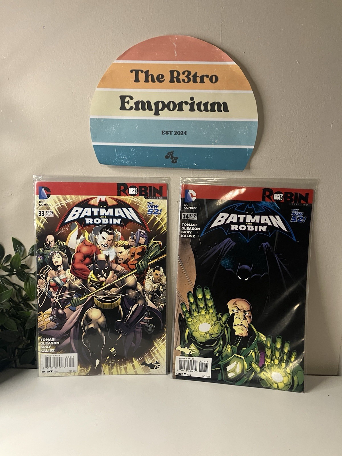 Batman: The Dark Knight Vol. 33 & 34 Comic (The New 52) Batman And Robin