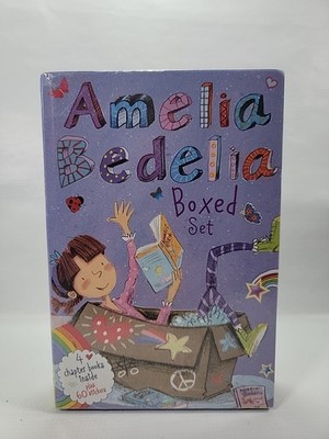 Amelia Bedelia 4-Book Box Set Books 1-4 by Herman Parish BRAND NEW Chapter Books