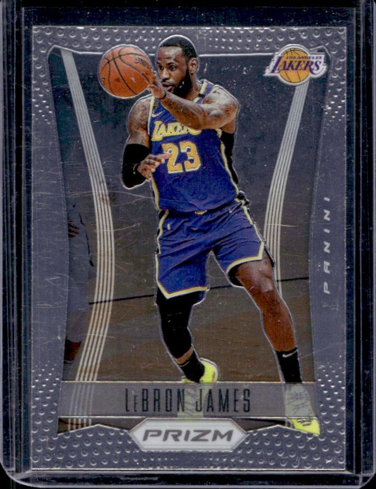 2020-21 Prizm LeBron James Flashback #6 Lakers