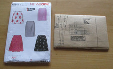 New Look Sewing Pattern No. K6843    - 5 x Styles of Easy Skirts - Size 8 to 18