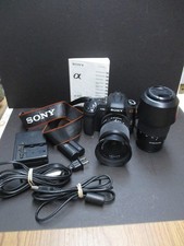 Sony A300 Camera Body 18-70mm lens 75-300mm lens both Sony lenses Tested