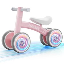 Baby Balance Bike for 1 Year Old Boys Girls, Toddler First Bike with 4 Colorf...