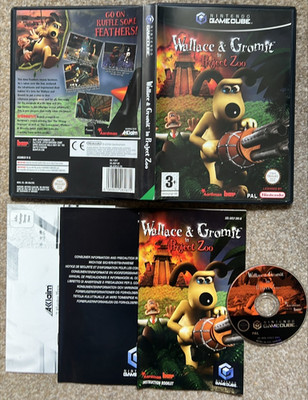 Wallace & Gromit in Project Zoo (Nintendo GameCube) - UK PAL - **SEHR GUTER ZUSTAND UK-VERKÄUFER**
