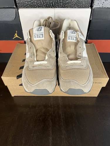 New Balance 576 Made In UK 'Beige' OU576BEI Men's Size 11 NEW - Picture 3 of 5