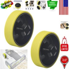 2 Pack Upgraded Silicone Wheels for Ryobi PBLSV716K Vacuum Anti-Slip Quiet