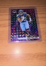 2025 Panini Mosaic - Tony Pollard #148 Reactive Purple Mosaic Prizm