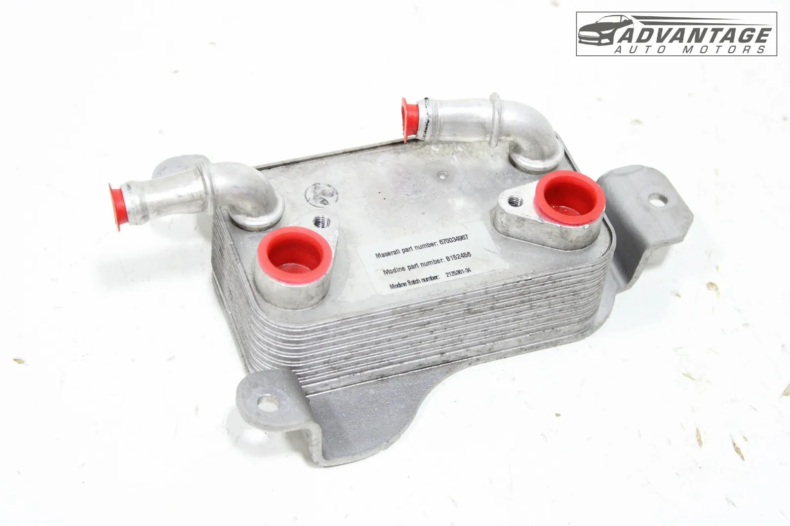 2014-2021 MASERATI GHIBLI 3.0L AUTOMATIC TRANSMISSION OIL COOLER 670034967 OEM
