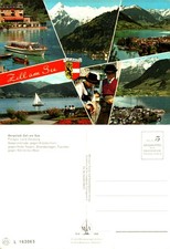 AK Pocztówka ZELL am See Salzburg Bergstadt Pinzgau Multibild Verlag Monopol