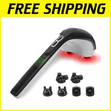 Rechargeable Handheld Massager with Heat