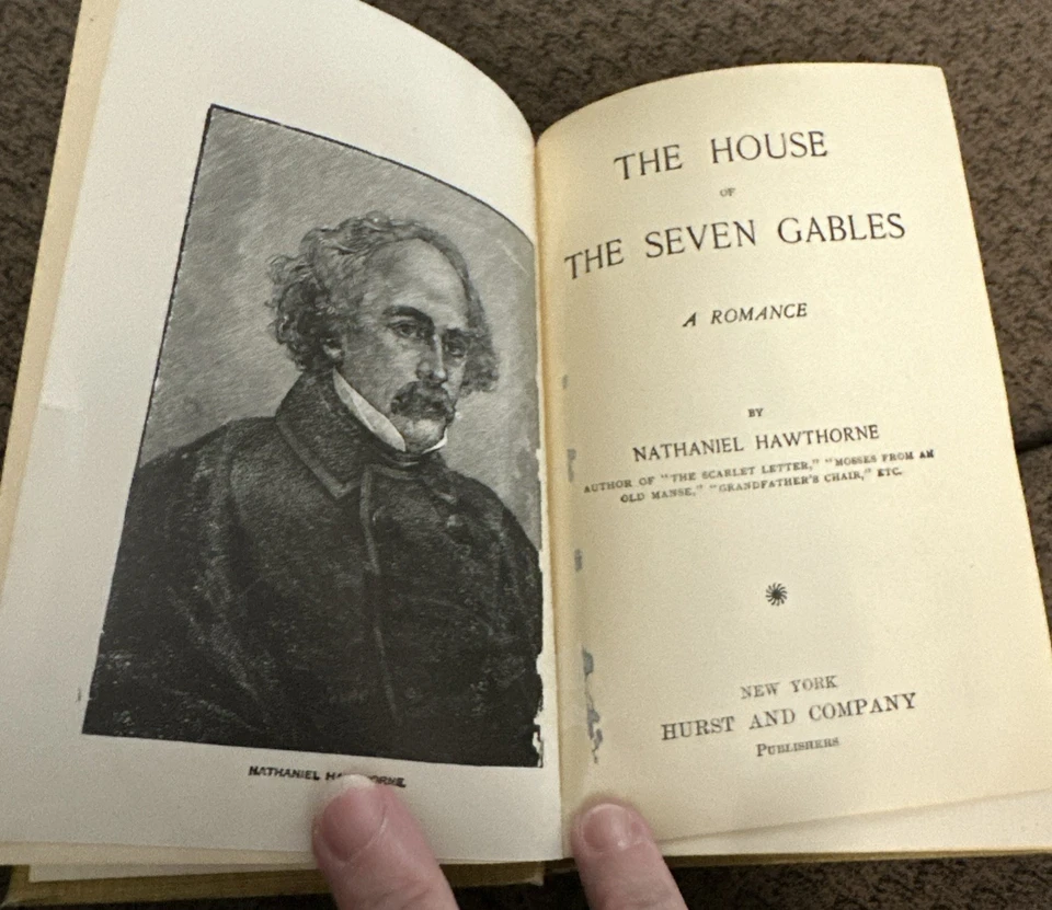 The House Of The Seven Gables Hawthorne Victorian - Highly Decorated Hardcover Foto 3 de 4