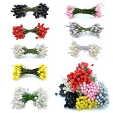 Flower Stamens Artificial Teardrop Beads on Wire - Arts and Crafts