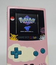GameBoy Color Pokemon Crystal Version with free Action Replay Pokemon Extreme