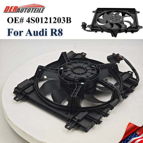 Engine Cooling Fan Assembly 4S0121203B ForAudi R8 Lamborghini Huacan FAN - Picture 2 of 21