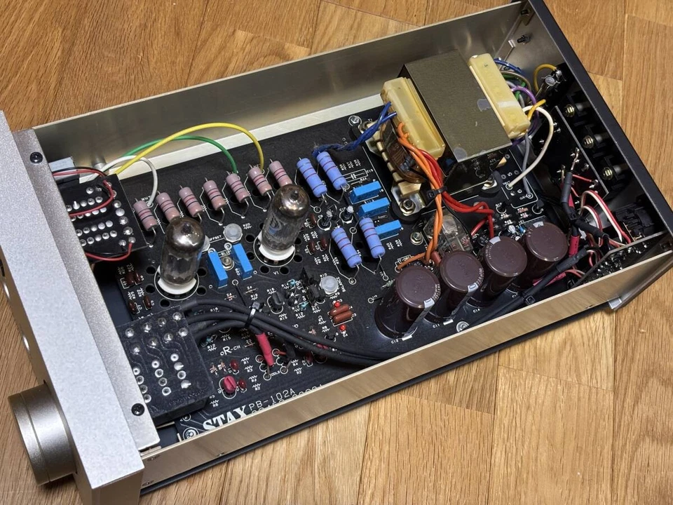 STAX SRM-006t Dual Triode European Ei 6CG7 Vacuum Tube Semiconductor Hybrid JP - Bild 4 von 4