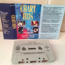 10 CHART HITS Audio Cassete 1988 TELSTAR Records Collectible Vintage Music 10 CHART HITS Audio Cassete 1988 TELSTAR Records Collectible Vintage Music