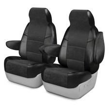 For Pontiac Gto 04-06 Coverking Ultisuede 1st Row Black Custom Seat Covers