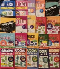 Sudoku Puzzles by Kappa 20 books assorted Brain Builder Braintainment