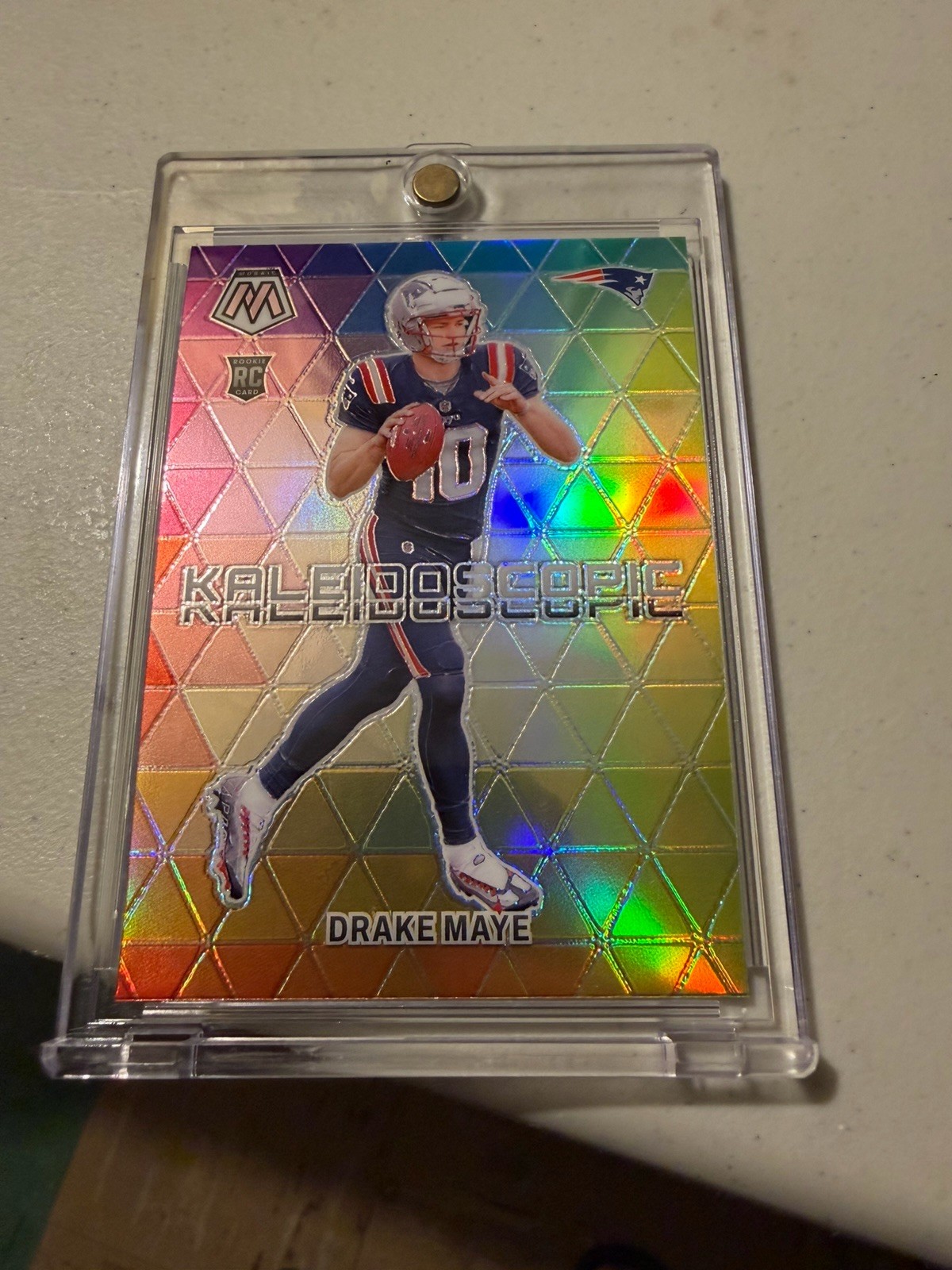 2024 Panini Mosaic - Kaleidoscopic Drake Maye #20 (RC) Case Hit SSP