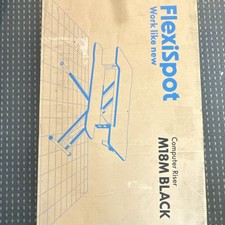 FlexiSpot M18M BLACK Height Adjustable Standi...