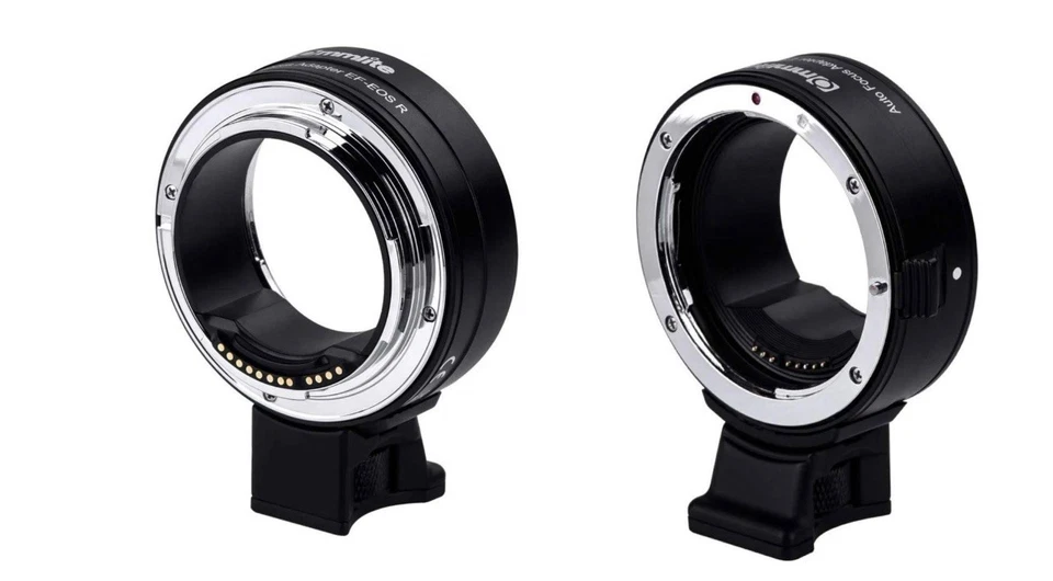 Adaptador de lente Commlite CM-EF-EOS R, adaptador de montagem EF para R com foco automático eletrônico - Imagem 4 de 4