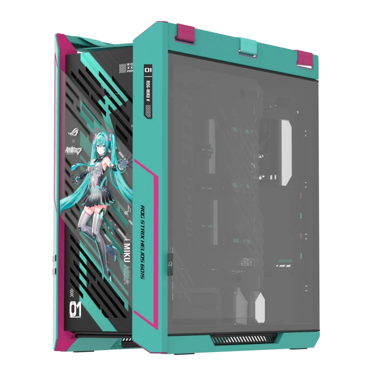 Presale ASUS ROG Strix Helios II Hatsune Miku Edition Case - Image 4 of 4