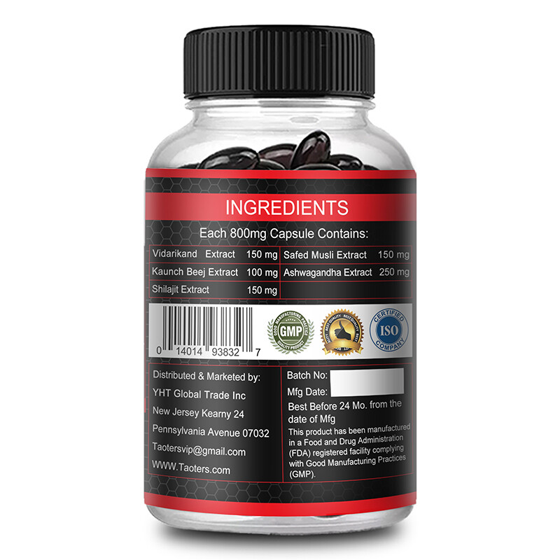 Booster Testosterone Naturale Supporto Muscolare e Testosterone Bodybuilding 60/120ct foto 4
