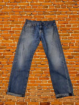 LEVI'S 502 BLAU W31 L27 JEANS DENIM PREMIUM VINTAGE BIG E TAPERED HERREN 31X27