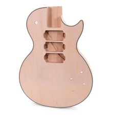 Corpo Body chitarra elettrica Les Paul - Tiglio Binding Crema