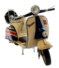 Messerschmitt 1955-1958 Tin Plate Vespa Model With Union Jack Livery(UK seller) 