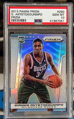 2013 Panini Prizm #290 Giannis Antetokounmpo RC Rookie 2013 Panini Prizm #290 Giannis Antetokounmpo RC Rookie
