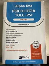 Alpha Test Psicologia tolc-psi 4100 quiz 