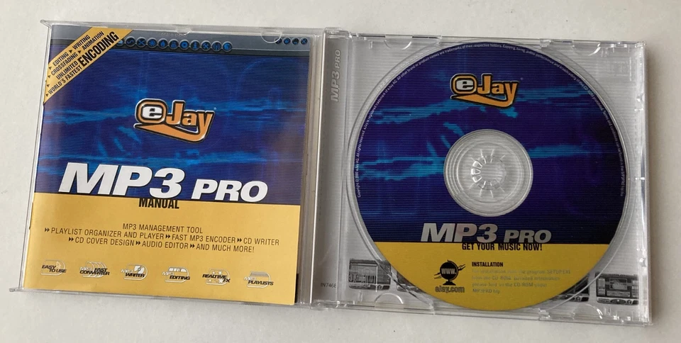 eJay MP3 Pro - MP3 Management Tool - Playlist Organiser and Player - MP3 Encoder - Image 2 of 3