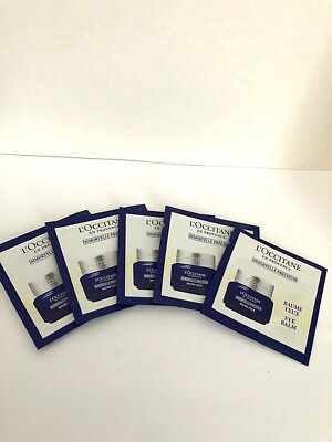 5 X L'OCCITANE IMMORTELLE PRECIEUSE  EYE BALM TRAVEL SIZE  1 ML / 0.03 OZ EACH 