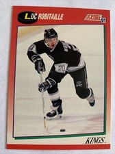 1991-92 Score Hockey Card #3 Luc Robitaille Los Angeles Kings HOF NMMt Free Ship