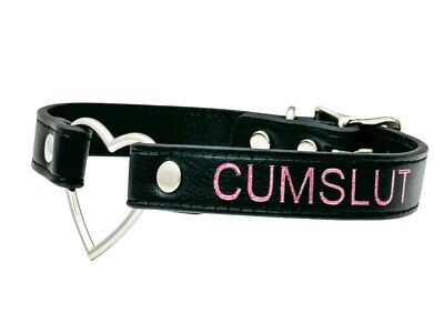Submissive Collar Leather Lace Bdsm Collar O Ring Choker - Foto 8