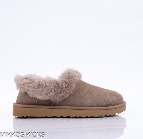 US Size 8 - UGG Women's NITA Suede Leather Slipper in Caribou