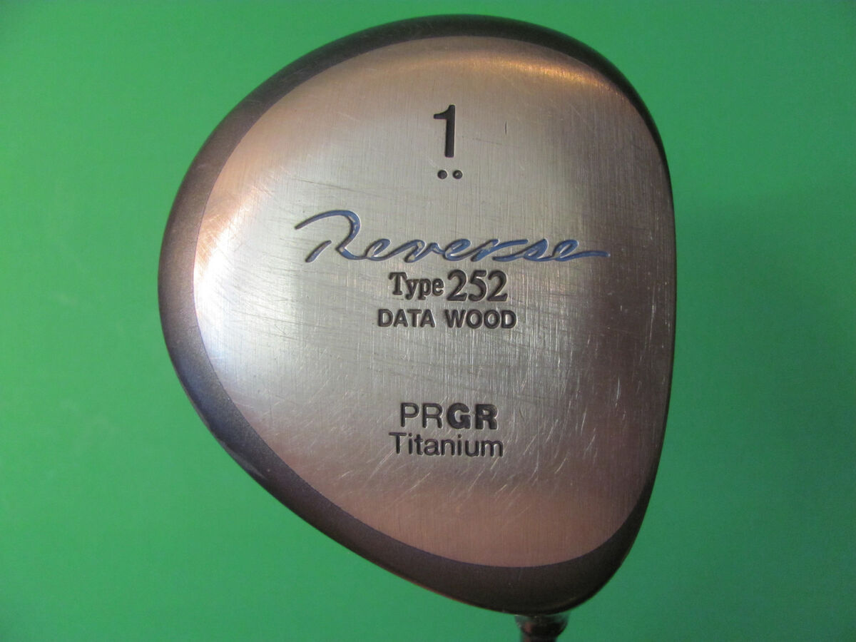 PRGR Reverse Type 300 Data Wood Driver Regular Graphite Shaft PRGR Grip + HCover PRGR Reverse Type 300 Data Wood Driver Regular Graphite Shaft PRGR Grip + HCover