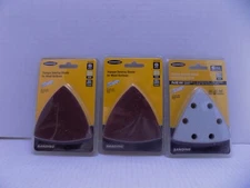 (3) PACKAGES TRIANGL SANDING SHEETS BY WARRIOR NEW PO